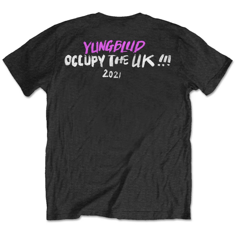 Yungblud - Occupy The UK Herren T-Shirt - Schwarz